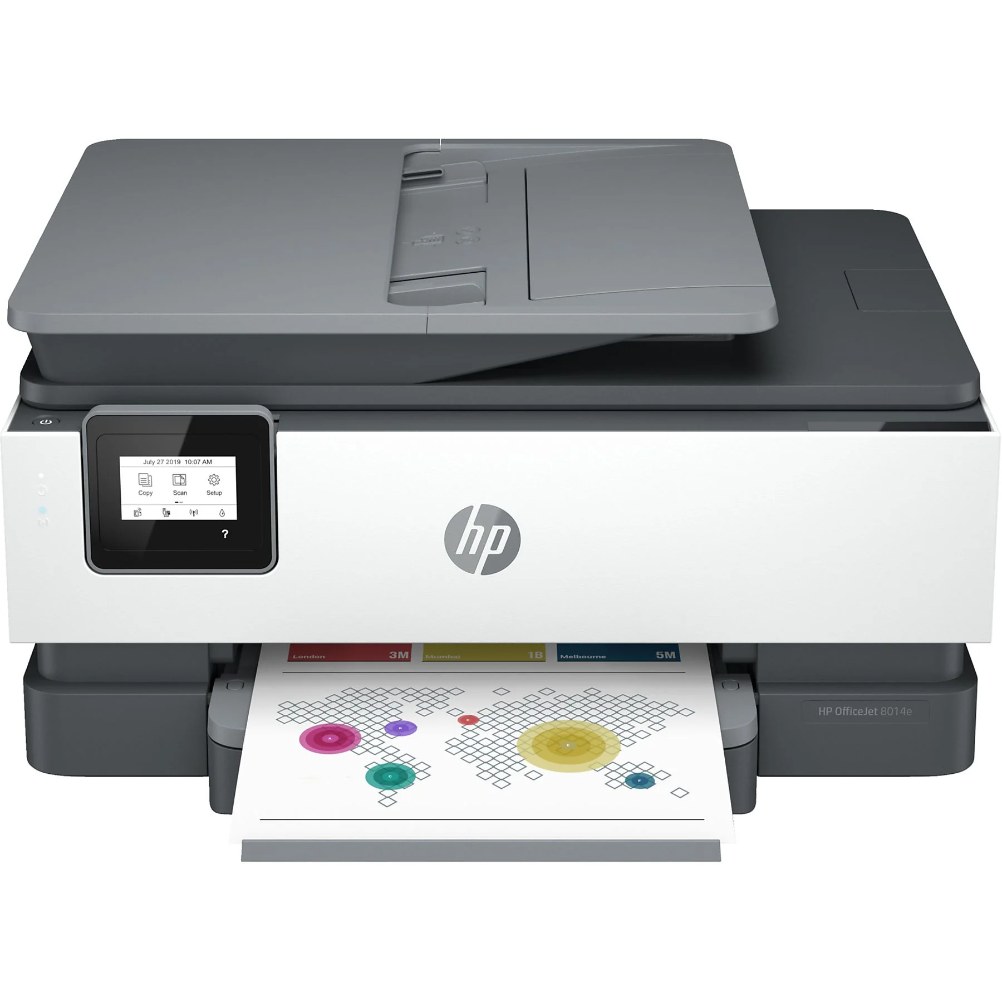 HP OfficeJet 8014e Color Inkjet Printer