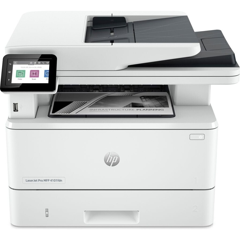 HP LaserJet Pro MFP 4102fdw Monochrome Laser Multifunction Printer