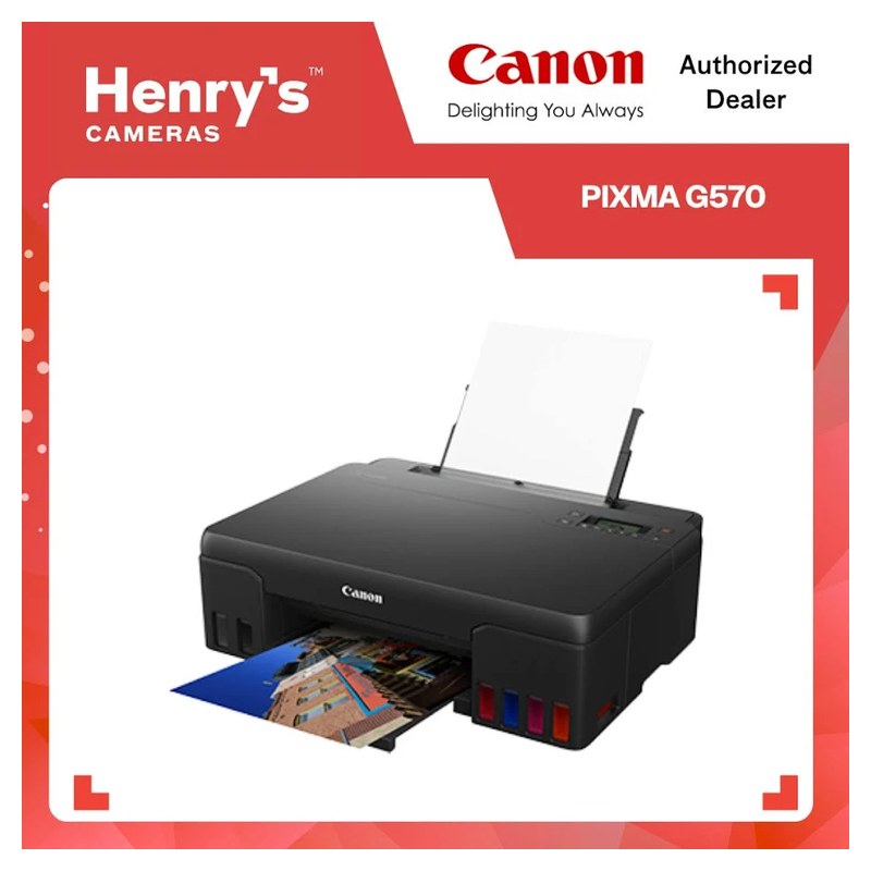 Canon PIXMA G570 6-Colour Inkjet Photo Printer, High-Volume