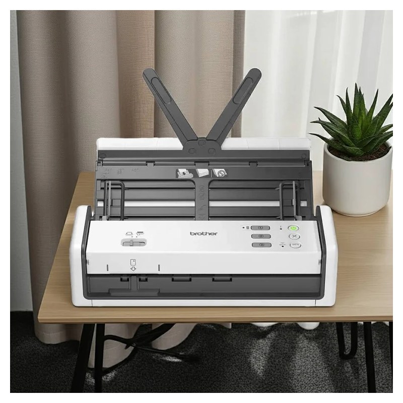 Brother ADS-1350W Compact Desktop Scanner, 600 dpi, 30 ppm